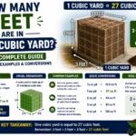 How Many Feet Are in One Cubic Yard
